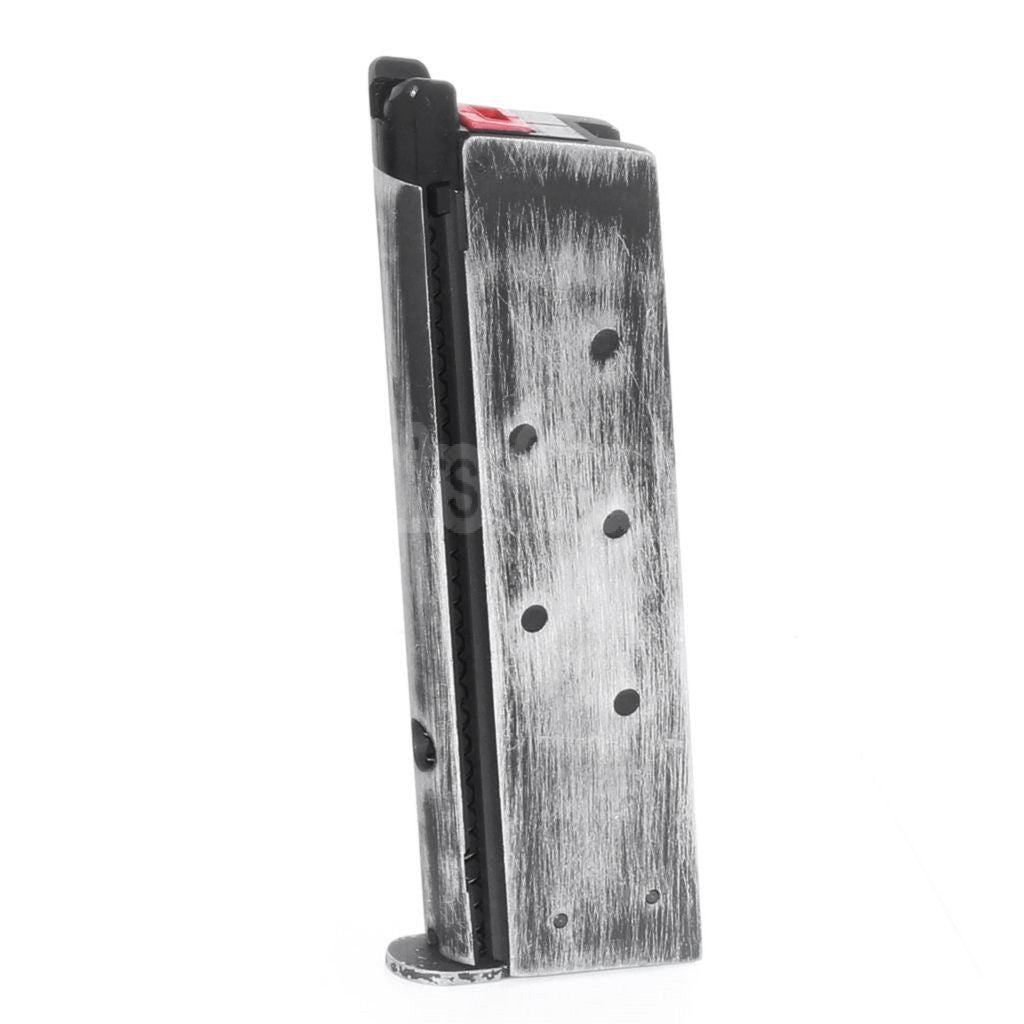 Armorer Works AW 16rd Gas Magazin Geeignet für EMG SAI Red / AW NE Serie / WE Einzelstapel 1911 Serie GBB Pistolen Airsoft