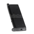 Armorer Works AW 13rd Gas Magazin Geeignet für AW COMPACT NE10 Serie / WE Einzelstapel Mini 1911 Serie GBB Pistolen Airsoft Schwarz