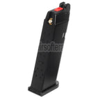 Armorer Works AW 27rd MOS Gas Magazin Geeignet für Optic Ready Schlitten Version EMG SAI BLU WE Galaxy AW VX7 VX9 G17 G19 Serie GBB Pistolen Airsoft Schwarz