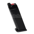 Armorer Works AW 27rd MOS Gas Magazin Geeignet für Standard Schlitten Version EMG SAI BLU WE AW VX7 VX9 G17 G19 Serie GBB Pistolen Airsoft Schwarz