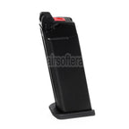 Armorer Works AW 23rd MOS Gas Magazin Geeignet für Standard Schlitten Version EMG SAI BLU COMPACT WE AW VX9 G19 Serie GBB Pistolen Airsoft Schwarz