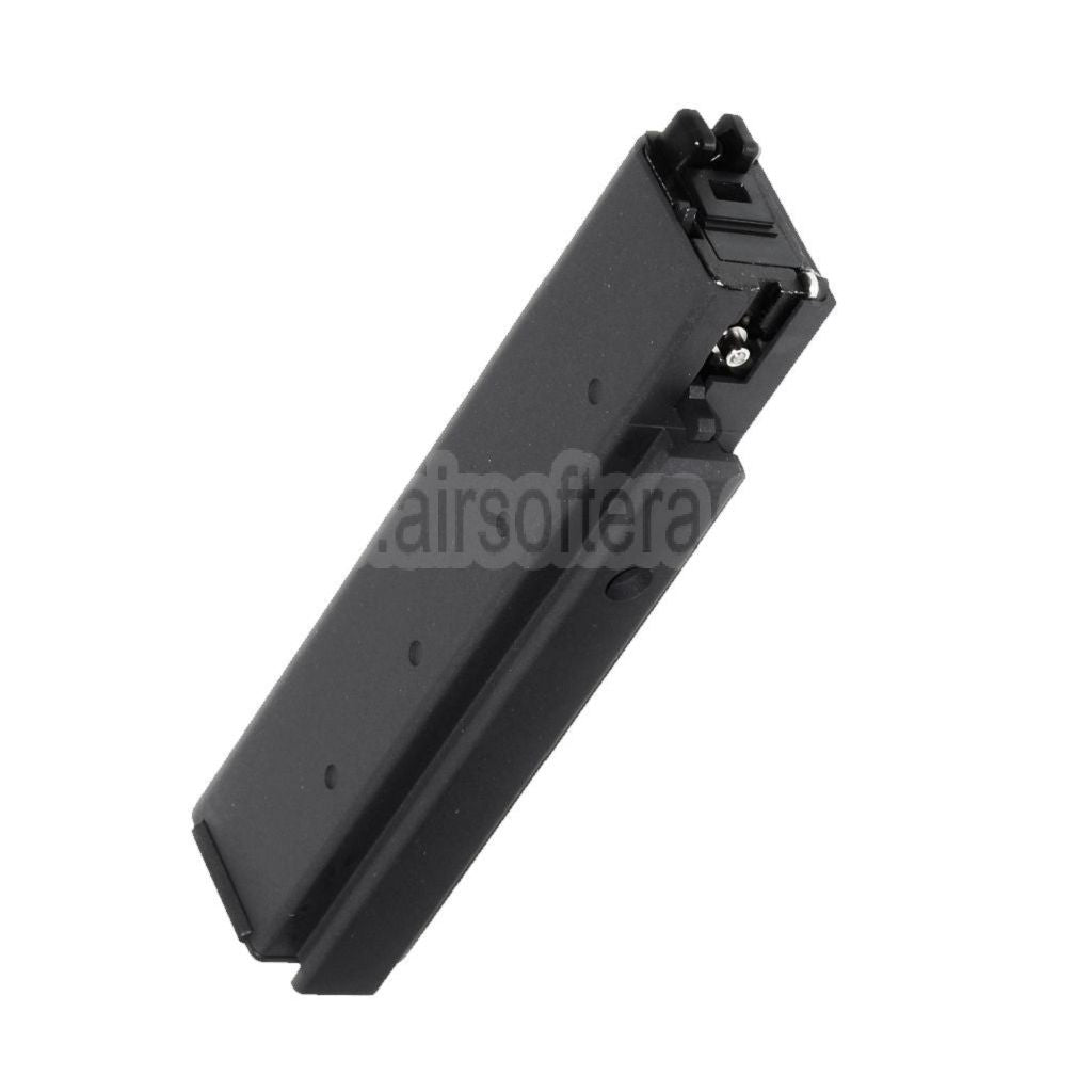 WE (WE-TECH) 30rd Gas Magazin Kurzer Typ geeignet für Cybergun Thompson M1A1 Serie GBB SMG Gewehre Airsoft Schwarz