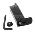 EMG Lizenziert Hudson 25rd Co2 Magazin Geeignet für EMG Hudson H9 Serie GBB Pistolen Airsoft Schwarz