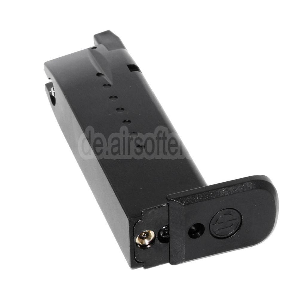 EMG Lizenziert Hudson 25rd Gas Magazin Geeignet für EMG Hudson H9 Serie GBB Pistolen Airsoft Schwarz