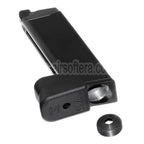 EMG Lizenziert SAI BLU COMPACT 25rd Co2 Magazin Geeignet für G19 G23 G26 Serie GBB Pistolen Airsoft Schwarz