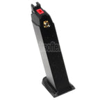 EMG SAI BLU 25rd Gas Magazin Geeignet für G17 G18C G34 G35 G-Serie GBB Pistolen Airsoft Schwarz