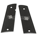 EMG Lizenziert SAI RED Griffabdeckung mit Logo Geeignet für EMG SAI RED DS Double Stack 1911 Serie GBB Pistolen Airsoft Schwarz