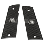 EMG Lizenziert SAI RED Griffabdeckung mit Logo Geeignet für EMG SAI RED DS Double Stack 1911 Serie GBB Pistolen Airsoft Schwarz