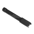 EMG Licensed SAI BLU 115mm/119mm Äußerer Lauf -14mm CCW gegen den Uhrzeigersinn Geeignet für APS XTP / EMG SAI BLU Serie GBB Pistolen Airsoft
