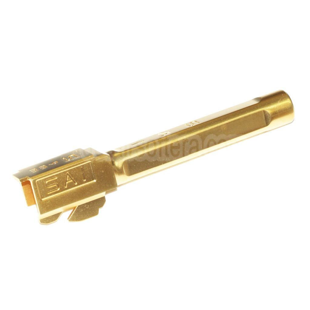 EMG Licensed SAI BLU 115mm/119mm Äußerer Lauf -14mm CCW gegen den Uhrzeigersinn Geeignet für APS XTP / EMG SAI BLU Serie GBB Pistolen Airsoft