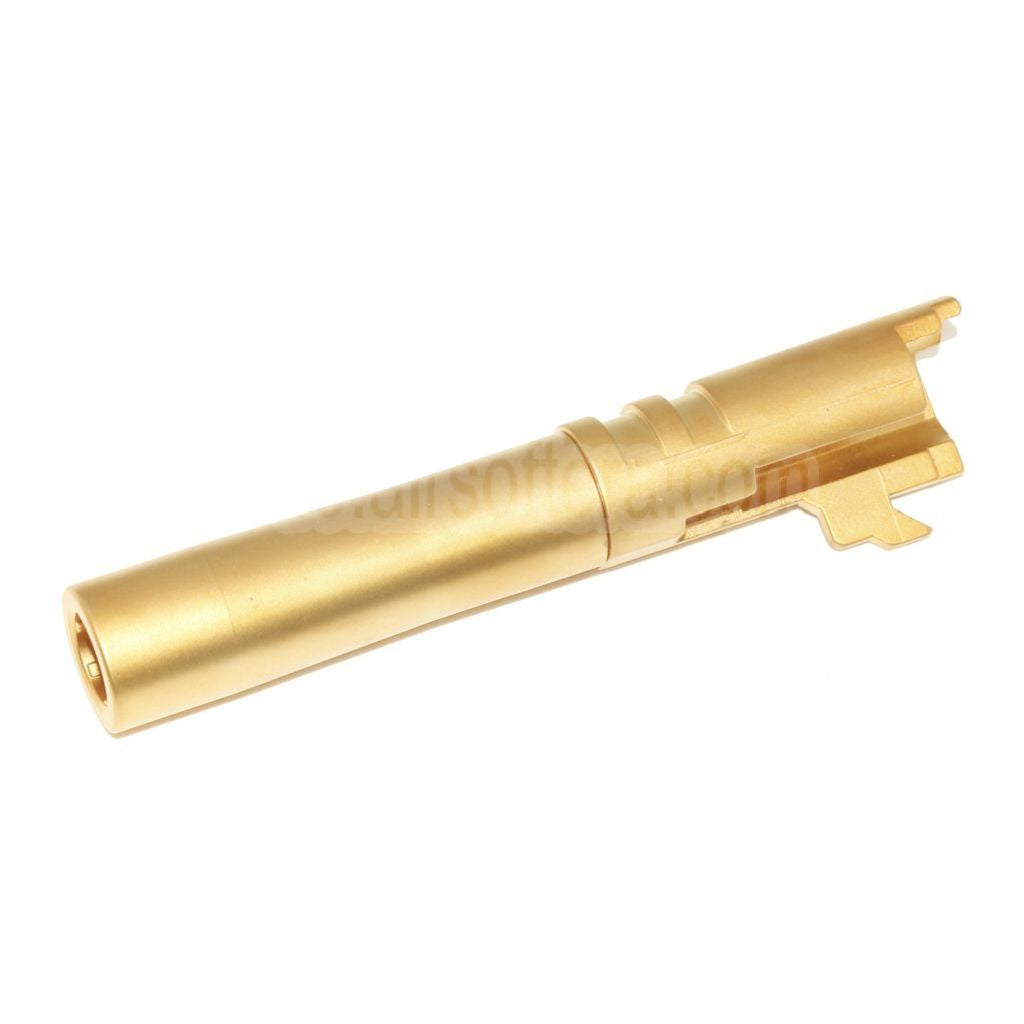 EMG Lizenziert SAI 2011 DS 106mm/110mm Äußerer Lauf Geeignet für EMG SAI 2011 DS 4.3 Hi-Capa GBB Pistolen Airsoft Gold