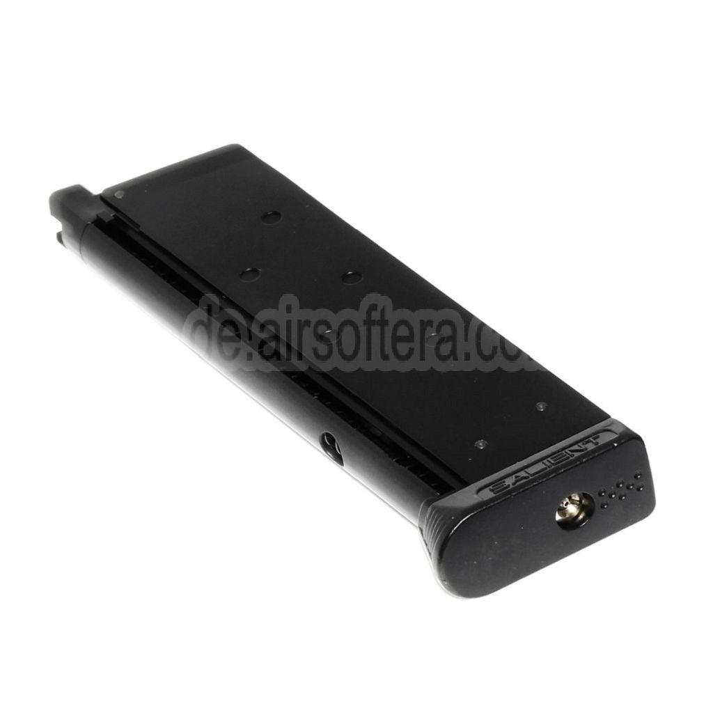 EMG Lizenziert SAI RED 16rd Tactical Gas Magazin Geeignet für EMG SAI Red / AW NE Serie / WE Einzelstapel 1911 Serie GBB Pistolen Airsoft Schwarz