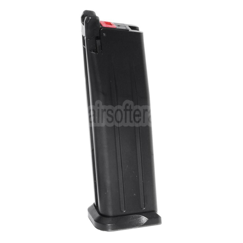 EMG SAI RED-H 30rd Gas Magazin Geeignet für Hi-Capa Serie GBB Pistolen Airsoft Schwarz