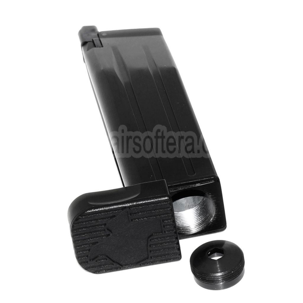 EMG STI 2011 DVC3 30rd Co2 Magazin Geeignet für Hi-Capa Serie GBB Pistolen Airsoft Schwarz