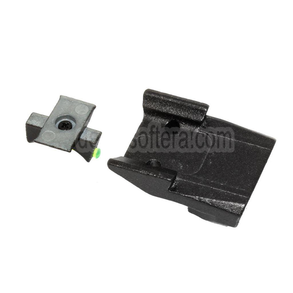 EMG SAI DS Fiberglasvisier Korn Kimme Geeignet für EMG SAI DS AW WE Tokyo Marui Hi-Capa Serie GBB Pistolen Airsoft