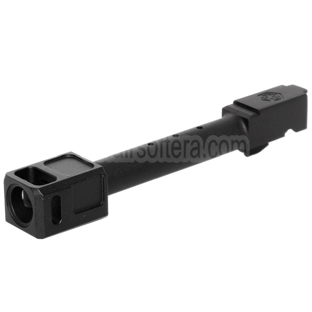 Armorer Works AW VX Äußerer Lauf Kit mit Kompensator MOD-2 Geeignet für AW VX7 Serie / EMG SAI BLU Standard / ISSC M22 / Lonewolf / Tokyo Marui / WE G17 G18C GBB Pistolen Airsoft