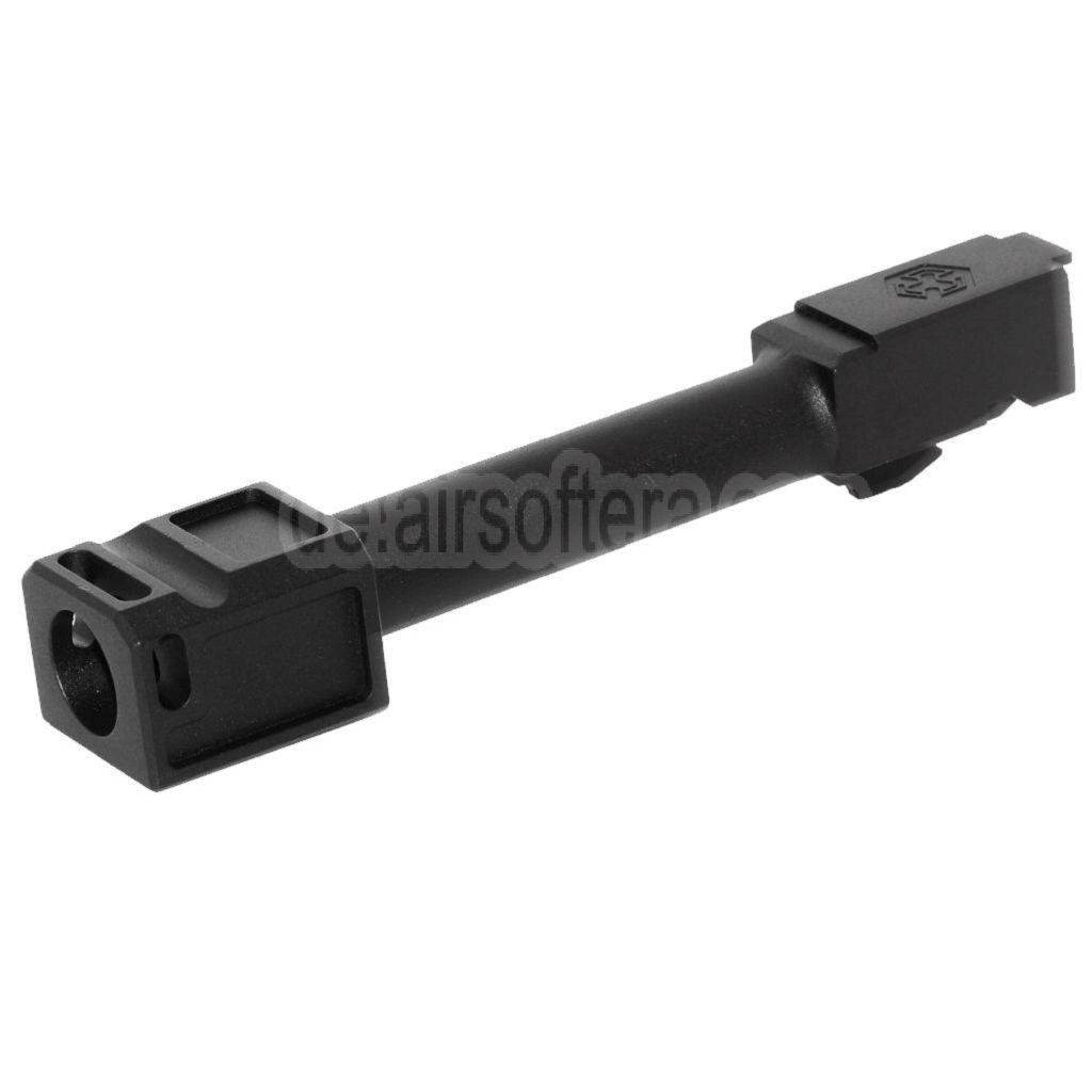 Armorer Works AW VX Äußerer Lauf Kit mit Kompensator MOD-1 Geeignet für AW VX9 Serie / EMG SAI BLU COMPACT / Tokyo Marui / WE G19 GBB Pistolen Airsoft