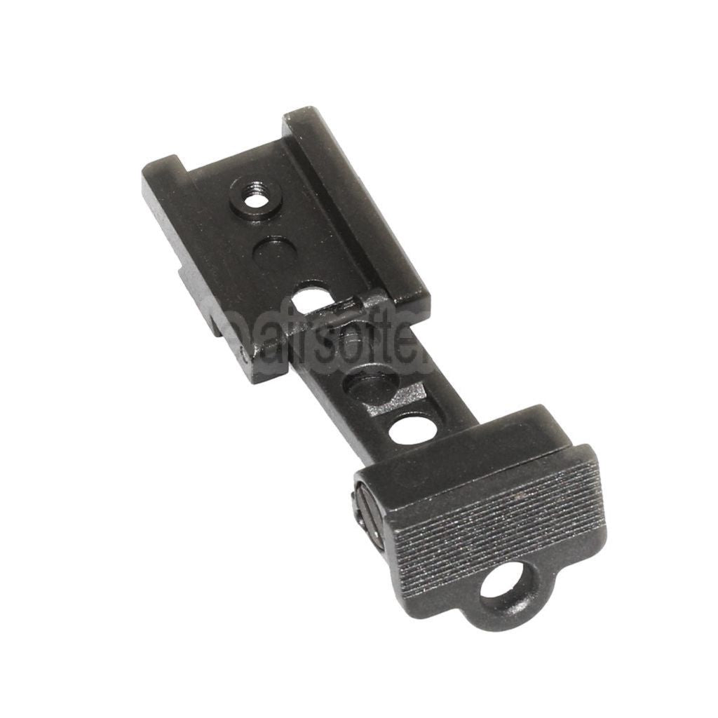 Armorer Works AW HX22 Aperture/Ghost Ring Höhenvisier Assembly Geeignet für AW WE Tokyo Marui Hi-Capa Serie GBB Pistolen Airsoft Schwarz