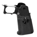 Armorer Works AW HX #3 Sechseckiger Pistolengriff Geeignet für EMG AW WE Tokyo Marui Hi-Capa Serie GBB Pistols Airsoft Schwarz