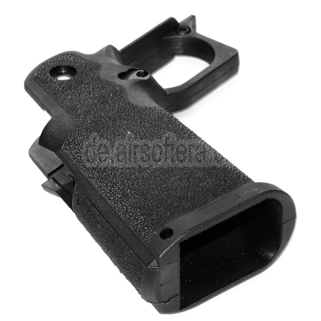 Armorer Works AW HX #1 Gepunkteter Pistolengriff Geeignet für EMG AW WE Tokyo Marui Hi-Capa Serie GBB Pistols Airsoft Schwarz