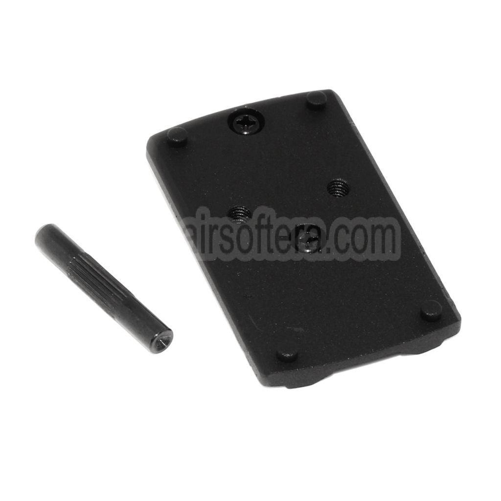 Armorer Works AW Custom HX Mikropunktvisierhalterung Geeignet für AW / WE Gen 2 Hi-Capa Serie GBB Pistolen Airsoft Schwarz