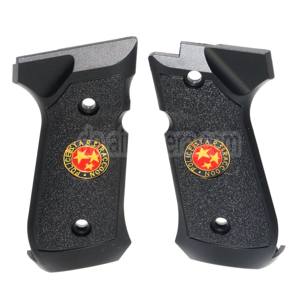 WE (WE-TECH) Polymer BIO Griffabdeckung Geeignet für KJ Tokyo Marui WE M9 M92 M92F Serie GBB Pistolen Airsoft Schwarz