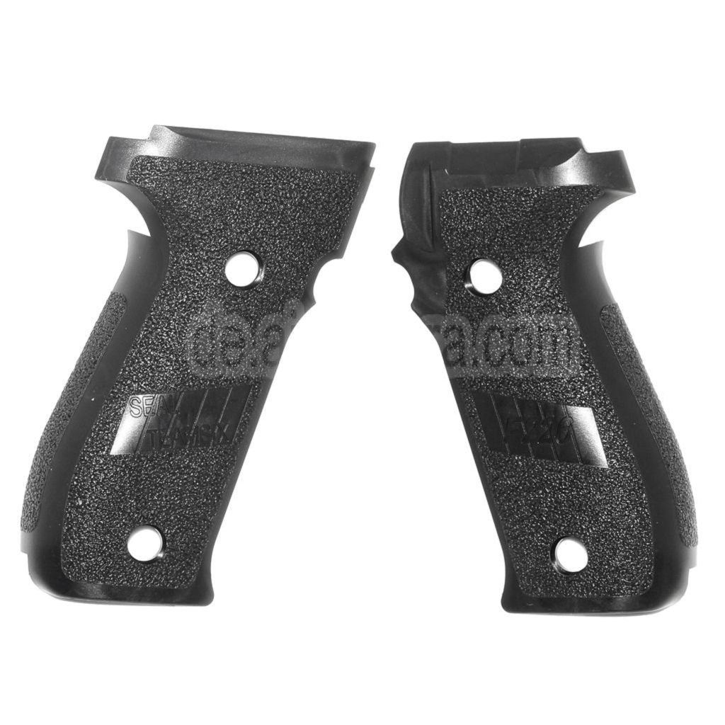 WE (WE-TECH) Plastik Griffabdeckung Geeignet für WE MK25 F226 Serie GBB Pistolen Airsoft Schwarz
