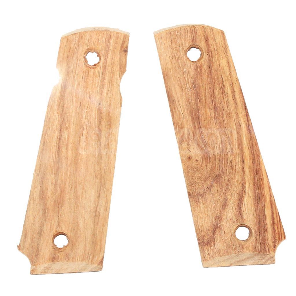 WE (WE-TECH) Real Wood Griffabdeckung Geeignet für DOUBLE BELL ARMY AW WE KJ Tokyo Marui M1911 M.E.U Serie 70 M45A1 WARRIOR GBB Pistolen Airsoft Hellbraun
