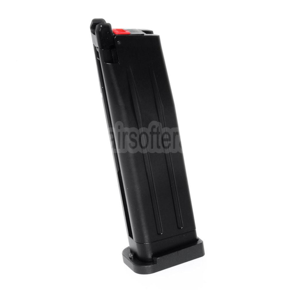 EMG TTI 2011 COMBAT MASTER 30rd Gas Magazin Geeignet für Hi-Capa Serie GBB Pistolen Airsoft Schwarz
