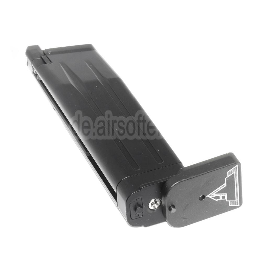 EMG TTI 2011 COMBAT MASTER 30rd Gas Magazin Geeignet für Hi-Capa Serie GBB Pistolen Airsoft Schwarz