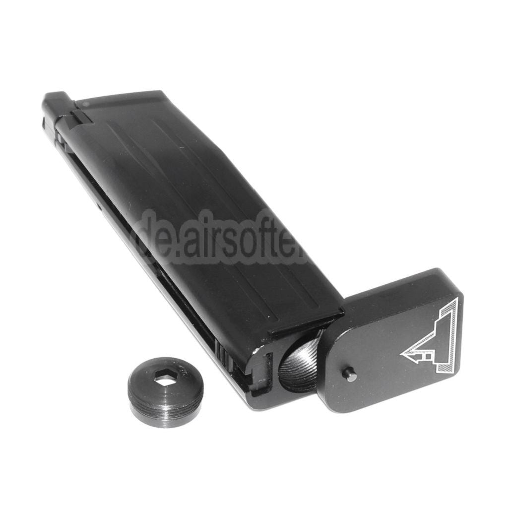 EMG TTI 2011 COMBAT MASTER 30rd Co2 Magazin Geeignet für Hi-Capa Serie GBB Pistolen Airsoft Schwarz