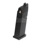 WE (WE-TECH) 23rd MOS Gas Magazin Geeignet für Optic Ready Schlitten Version EMG SAI BLU COMPACT WE AW VX9 G19 Serie GBB Pistolen Airsoft Schwarz