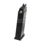 WE (WE-TECH) 25rd Gas Magazin Geeignet für G17 Gen5 G18C G34 G35 G-Serie GBB Pistolen Airsoft Schwarz