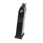 WE (WE-TECH) 27rd MOS Gas Magazin Geeignet für Optic Ready Schlitten Version EMG SAI BLU WE Galaxy AW VX7 VX9 G17 G19 Serie GBB Pistolen Airsoft Schwarz