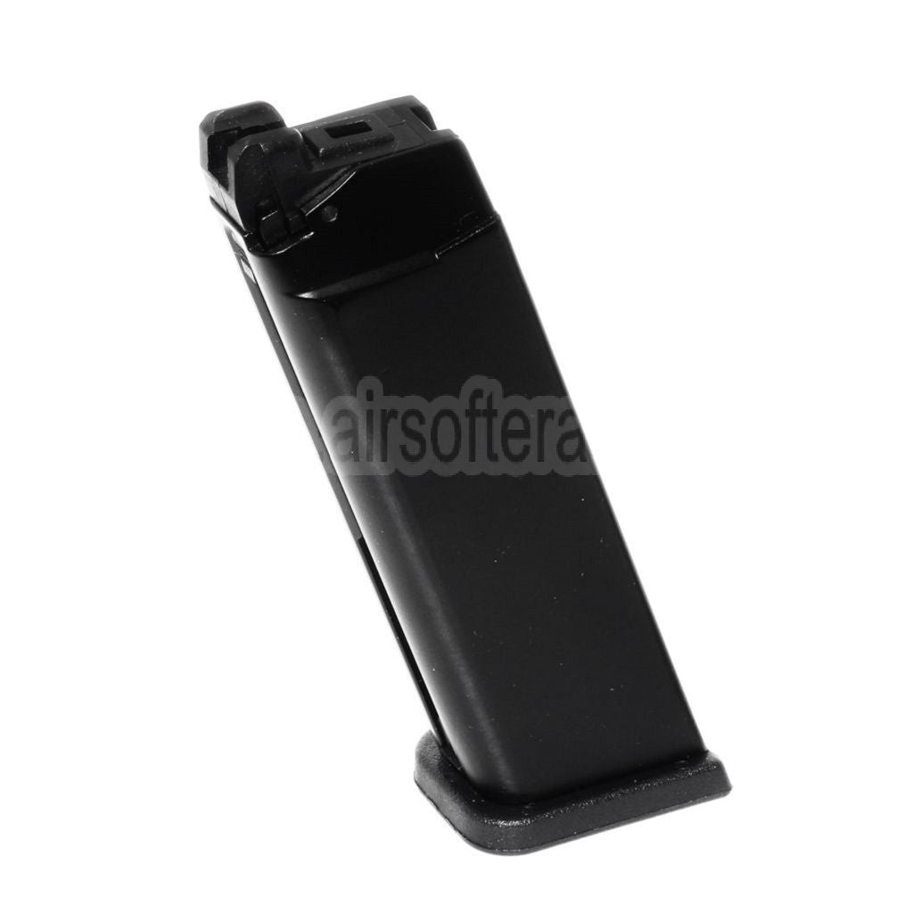 WE (WE-TECH) 25rd Gas Magazin Geeignet für G17 G18C G34 G35 G-Serie GBB Pistolen Airsoft Schwarz