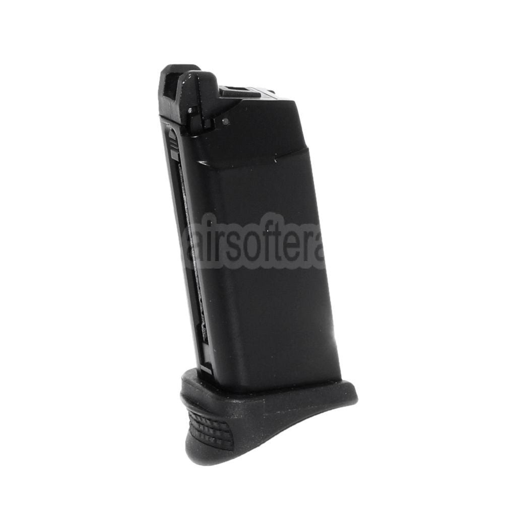 WE (WE-TECH) 15rd Gas Magazin Geeignet für DOUBLE BELL/WE/Tokyo Marui G26 G27 Serie GBB Pistolen Airsoft Schwarz