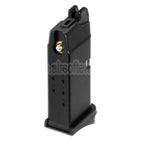 WE (WE-TECH) 15rd Gas Magazin Geeignet für DOUBLE BELL/WE/Tokyo Marui G26 G27 Serie GBB Pistolen Airsoft Schwarz