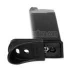WE (WE-TECH) 15rd Gas Magazin Geeignet für DOUBLE BELL/WE/Tokyo Marui G26 G27 Serie GBB Pistolen Airsoft Schwarz