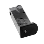 WE (WE-TECH) 26rd Gas Magazin Geeignet für AW MB Serie / KJW / Tokyo Marui / WE 902 M9 M92 Serie GBB Pistolen Airsoft Schwarz