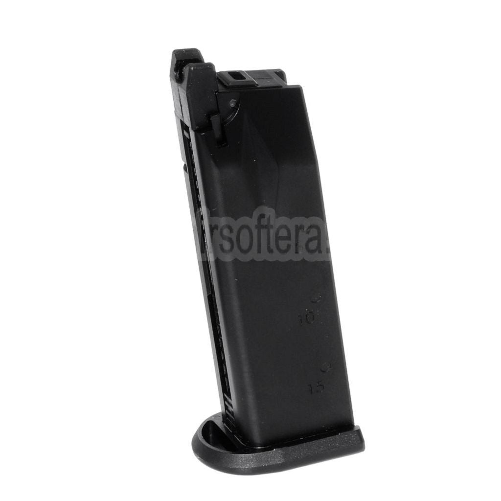 WE (WE-TECH) 23rd Gas Magazin Geeignet für STANDARD und COMPACT P99 Serie GBB Pistolen Airsoft Schwarz