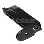WE (WE-TECH) 23rd Gas Magazin Geeignet für STANDARD und COMPACT P99 Serie GBB Pistolen Airsoft Schwarz