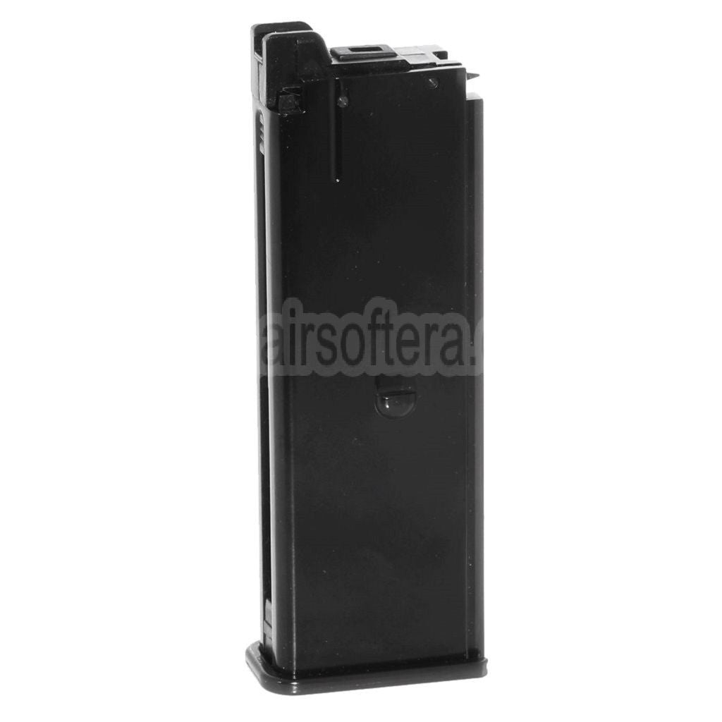 WE (WE-TECH) Gas Magazin (Lang/Kurzer Typ) Geeignet für Armorer Works AW Broomhandle BH WE M712 Serie GBB Pistolen Airsoft Schwarz