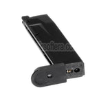 WE (WE-TECH) 24rd Gas Magazin Geeignet für Cybergun Swiss Arms P229 WE F228 F229 Serie GBB Pistolen Airsoft Schwarz