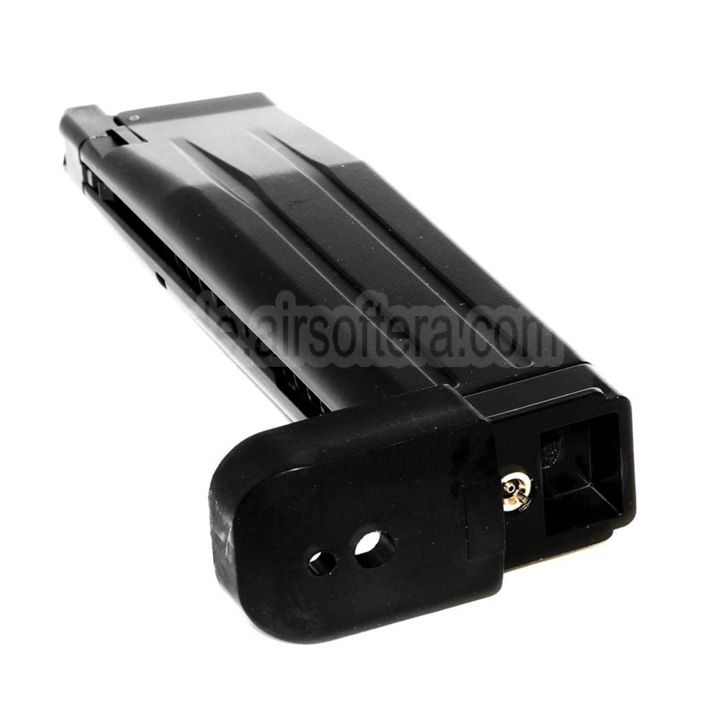 WE (WE-TECH) 30rd Gas Magazin Geeignet für Hi-Capa Serie GBB Pistolen Airsoft Schwarz