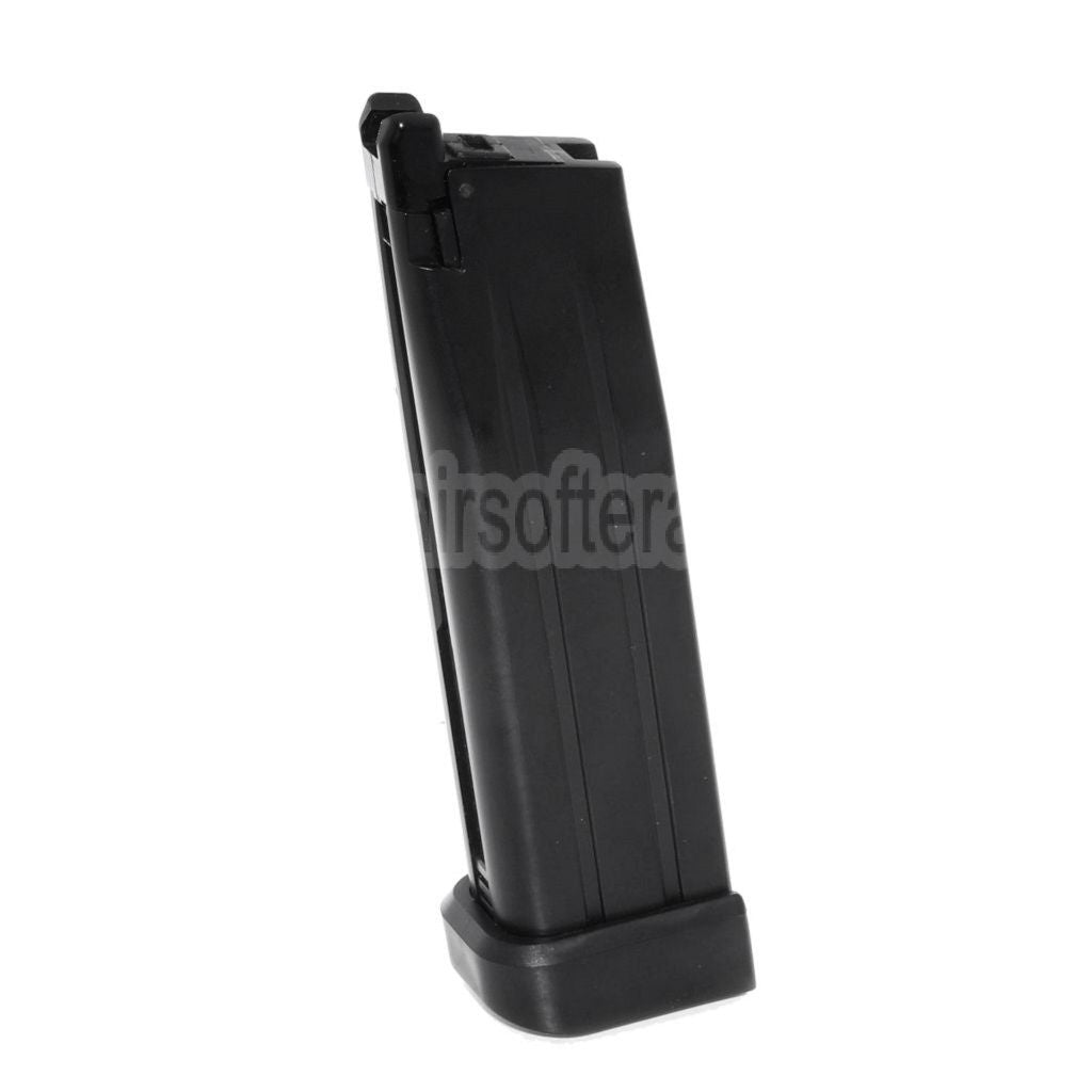 WE (WE-TECH) 30rd Co2 Magazin Geeignet für Hi-Capa Serie GBB Pistolen Airsoft Schwarz