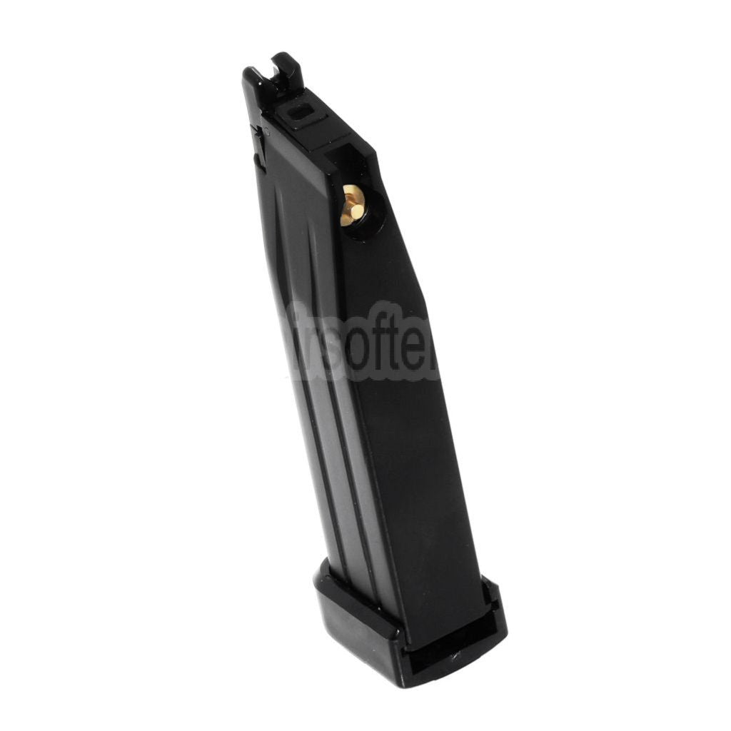 WE (WE-TECH) 30rd Co2 Magazin Geeignet für Hi-Capa Serie GBB Pistolen Airsoft Schwarz