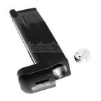 WE (WE-TECH) 30rd Co2 Magazin Geeignet für Hi-Capa Serie GBB Pistolen Airsoft Schwarz