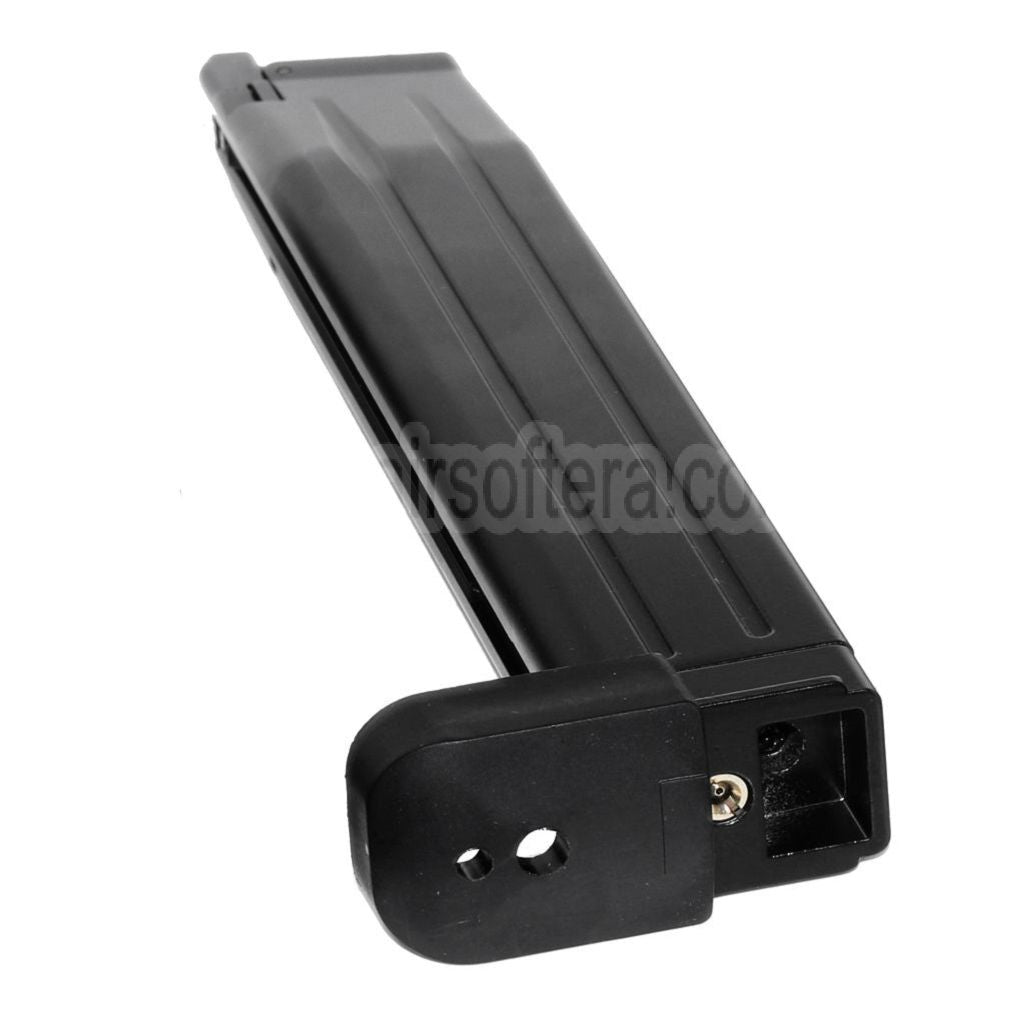 WE (WE-TECH) 50rd Erweiterte Länge Gas Magazin Geeignet für Hi-Capa Serie GBB Pistolen Airsoft Schwarz