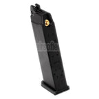 WE (WE-TECH) 25rd Co2 Magazin Geeignet für G17 G18C G34 G35 G-Serie GBB Pistolen Airsoft Schwarz