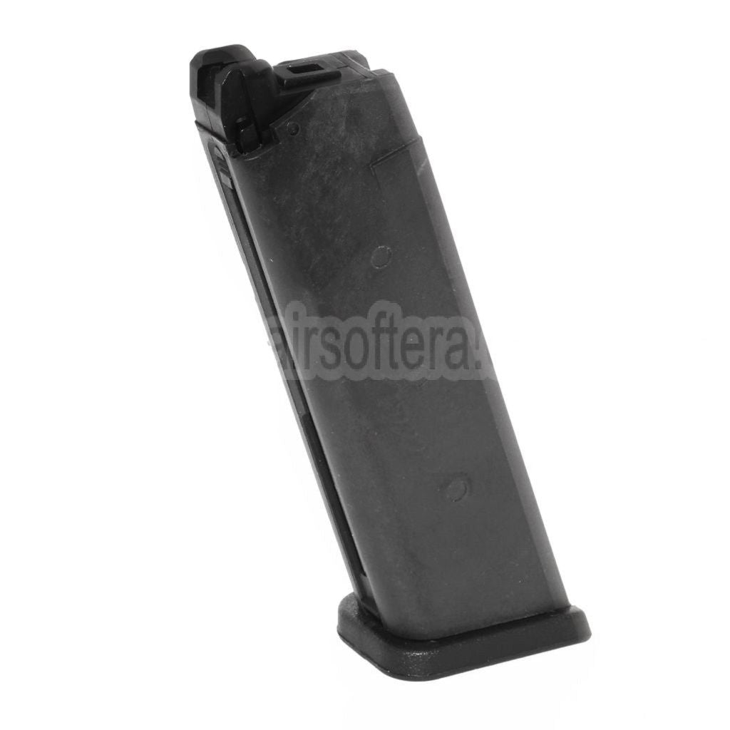 WE (WE-TECH) 25rd Polymer Gas Magazin Geeignet für Stark Arms S17 S18 S19 G17 G18C G34 G35 G-Serie GBB Pistolen Airsoft Schwarz